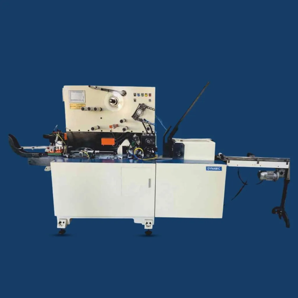 Overwrapping machine with tear-tape unit