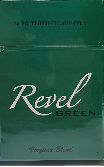 Revel Green cigarettes pack